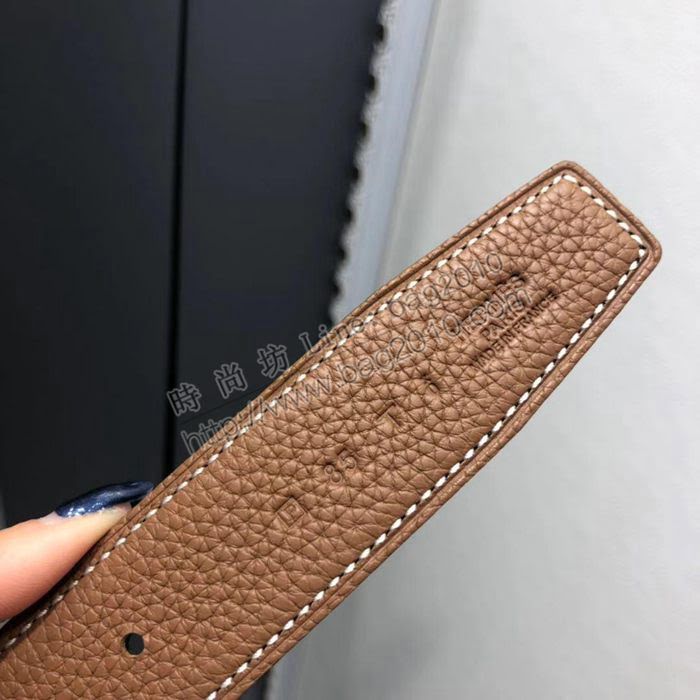 HERMES皮帶 H專櫃新款 雙面腰帶 時尚個性 愛馬仕皮帶 男女通用  hgh2005